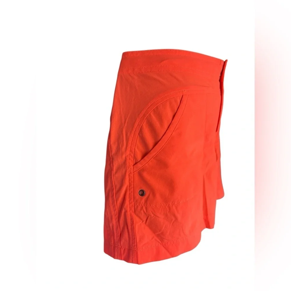 Athleta Womens bright orange Costa board shorts, size 8, NWOT swim shorts - Picture 5 of 10